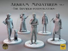 Arkham Miniatures Vol.2 "The Dunwich Investigators"