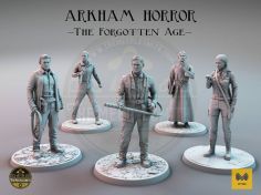 Arkham Miniatures Vol.4 "The Forgotten Investigators"