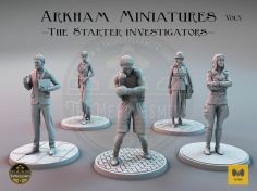 Arkham Miniatures Vol.5 "The Starter Investigators"