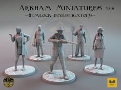 copy of Arkham Miniatures Vol.5 "The Starter Investigators"