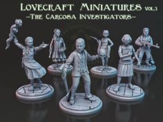 copy of Arkham Miniatures Vol.2 "The Dunwich Investigators"