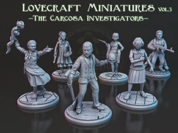 Lovecraft Miniatures Pack Vol.3