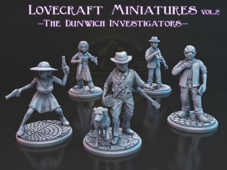 Lovecraft Miniatures Pack Vol.2