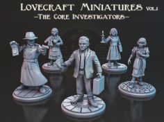 copy of Arkham Miniatures Vol.1 "The Core Investigators"