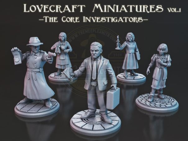 Lovecraft Miniatures Pack Vol.1