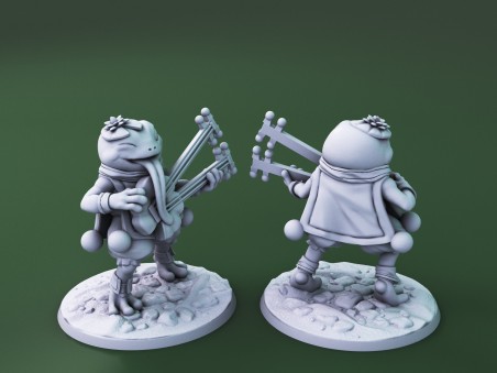 Curious Critters of Whimsy Isle. "The Bard" miniature
