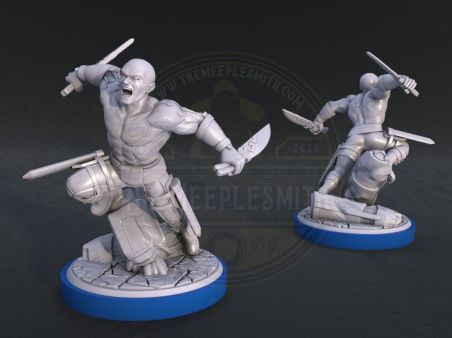 The Galactic Defenders miniatures