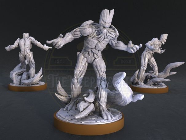copy of Turtles Villains miniatures for tabletop and boardgames