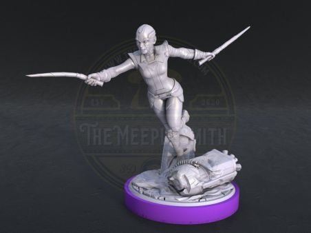The Galactic Defenders miniatures