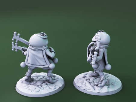 Curious Critters of Whimsy Isle. "The Bard" miniature