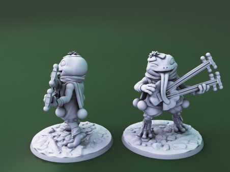 Curious Critters of Whimsy Isle. "The Bard" miniature