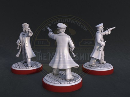 Unmatched Captain Nemo Vs Captain Ahab + Sidekick (pack of 3 units)