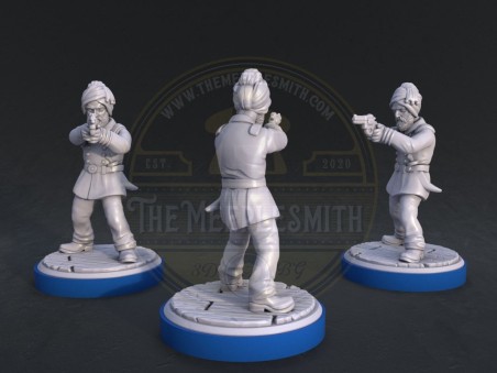 Unmatched Captain Nemo Vs Captain Ahab + Sidekick (pack of 3 units)