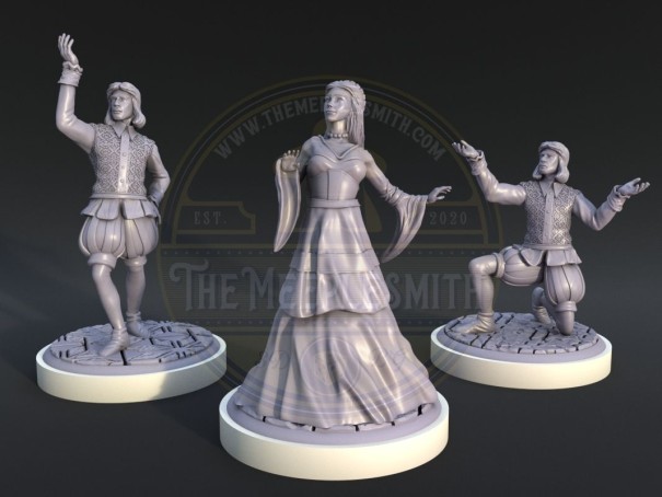 Unmatched sidekicks Actors for Shakespeare (pack of 3 minis)