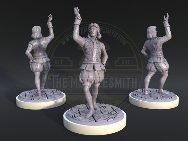 Aliadoss Unmatcheds: Actores para Shakespeare (pack de 3 miniaturas)