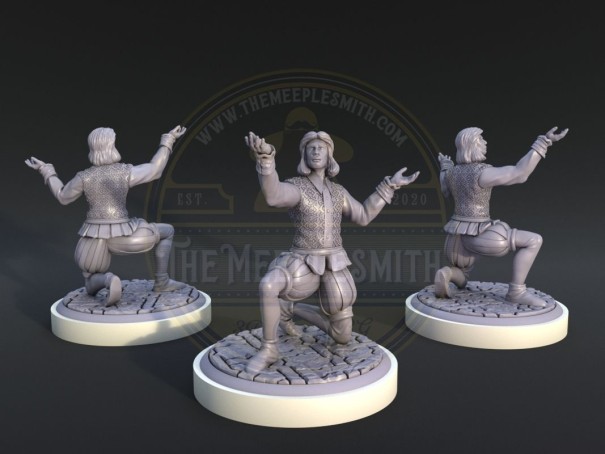 Aliadoss Unmatcheds: Actores para Shakespeare (pack de 3 miniaturas)