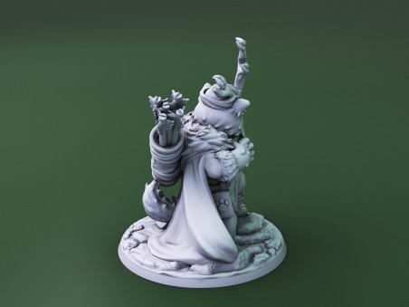 Curious Critters of Whimsy Isle. "The Ranger" miniature