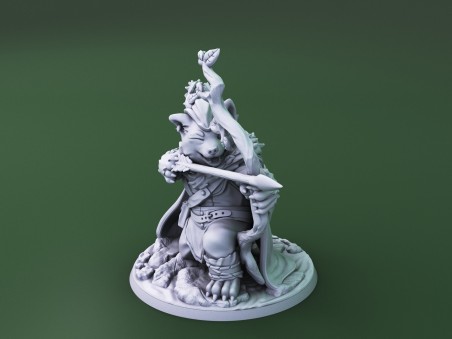 Curious Critters of Whimsy Isle. "The Ranger" miniature