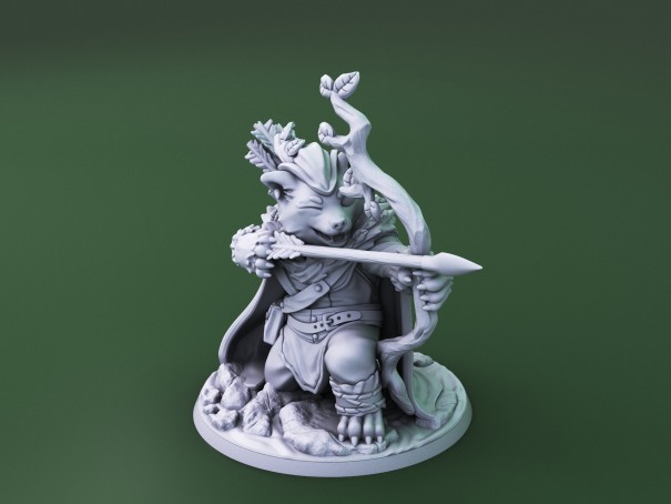Criaturas Curiosas de la Isla del Capricho. Miniatura "El Ranger"
