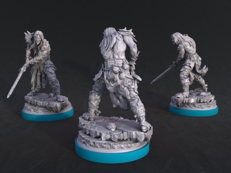 Miniatura de Kazhel, Guerrero de Sangre de Bruja