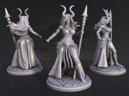 Miniatura de Fantasía "Dalia con Cuernos"