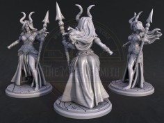 Miniatura de Fantasía "Dalia con Cuernos" 2