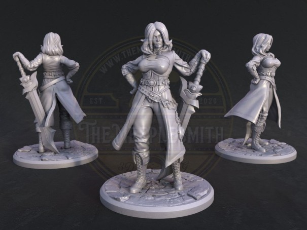 Fantasy Woman "Kenza" miniature