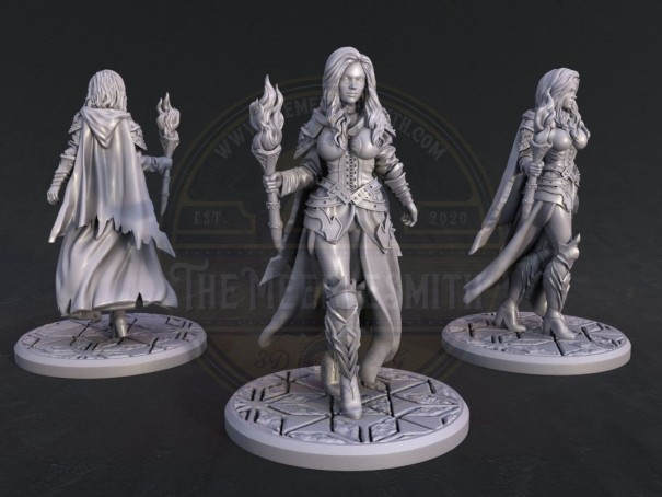 Fantasy Woman "Sonya" miniature