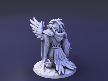 Curious Critters of Whimsy Isle. "The Paladin" miniature