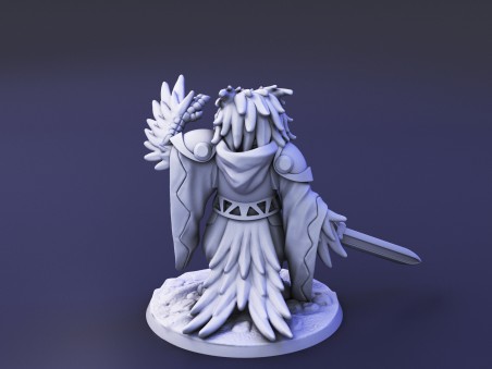 Curious Critters of Whimsy Isle. "The Paladin" miniature