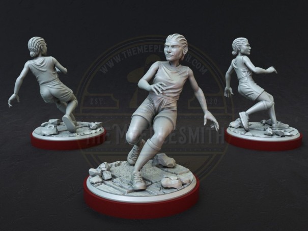 Zendaya Young "The Athlete" miniature