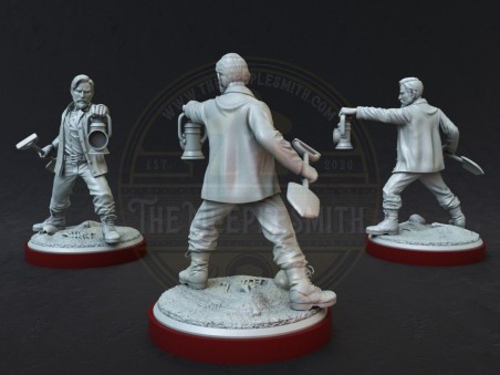 Obi-One Keyorik "The Gravedigger" miniature