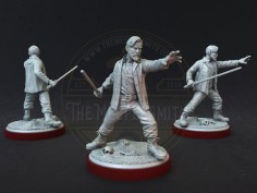 Miniatura de Obi-One Keyorik "El Sepulturero con Sable"
