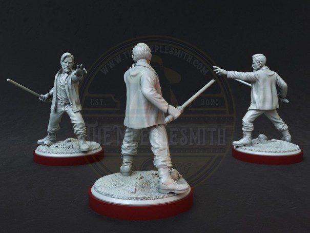Miniatura de Obi-One Keyorik "El Sepulturero con Sable"