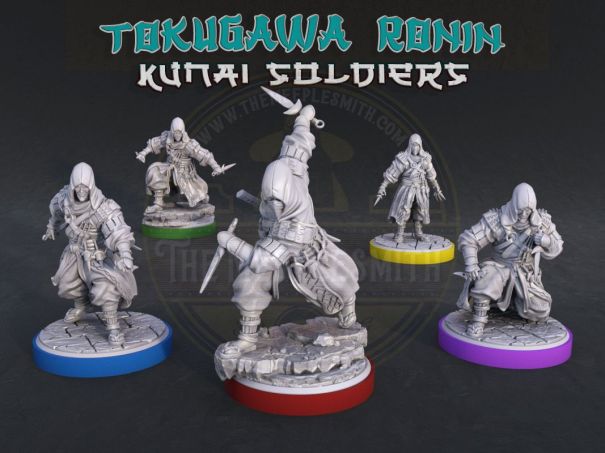 Tokugawa Ronin Kunai Soldiers