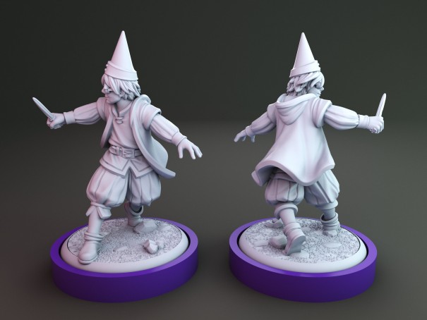 Miniatura de Mago Joven