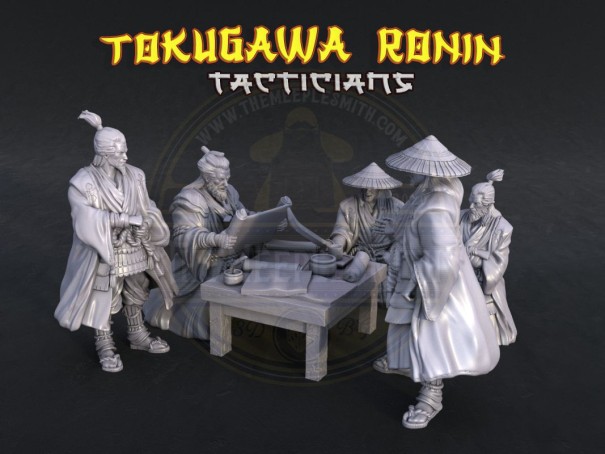 Tokugawa Tacticians (Pack of 5 minis + props)