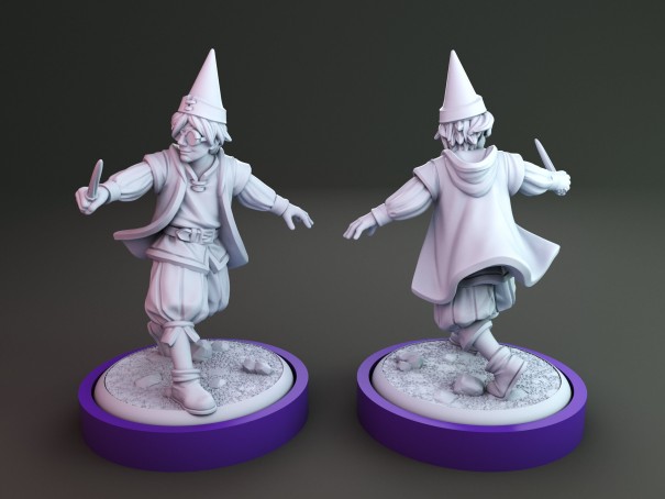 Miniatura de Mago Joven