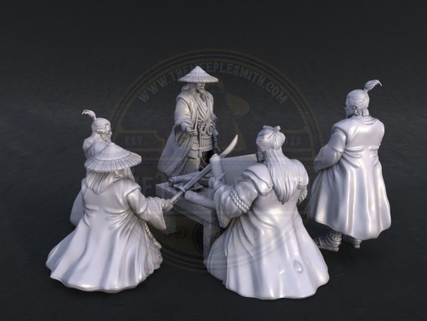 Tokugawa Tacticians (Pack of 5 minis + props)