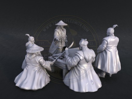 Tokugawa Tacticians (Pack of 5 minis + props)