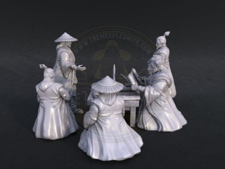 Tokugawa Tacticians (Pack of 5 minis + props)