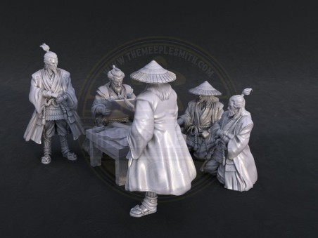 Tokugawa Tacticians (Pack of 5 minis + props)