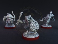 Miniaturas de la Banda de Guerreros Ratfolks 2