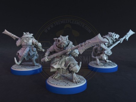Ratfolks Warband miniatures