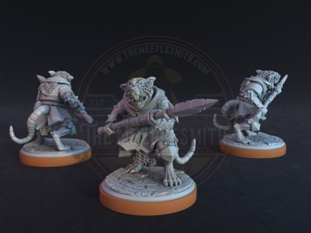 Ratfolks Warband miniatures