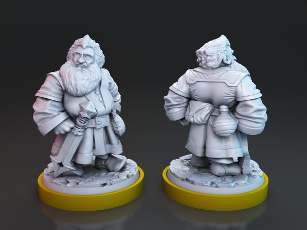 Las miniaturas de Enanos Contra las Sombras