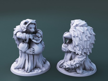 Curious Critters of Whimsy Isle. "The Thief" miniature