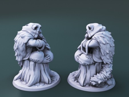 Curious Critters of Whimsy Isle. "The Thief" miniature