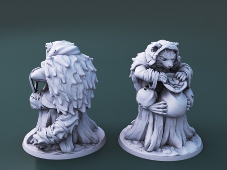 Curious Critters of Whimsy Isle. "The Thief" miniature