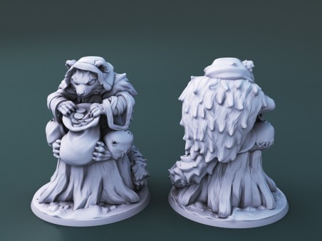 Curious Critters of Whimsy Isle. "The Thief" miniature